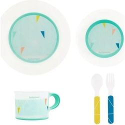 5-piece blue meal set