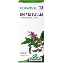 Gemmosol13 Sap Birch - Detox and Body Cleanse Supplement Bottle 50ml