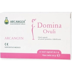 domina - medical device for vaginal dryness 10 vaginal ovules