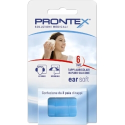 Ear Soft - 3 Pairs Of Contoured Earplugs