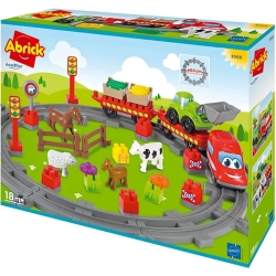 New Abrick - Country train vehicle And 4 Animals