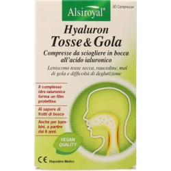 hyaluron cough and throat - 30 tablets for sore throat