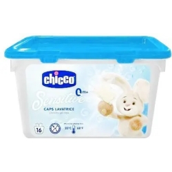 Sensitive single-dose detergent 16 caps