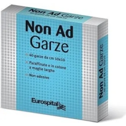 not ad - 40 paraffin gauze 10x10 cm
