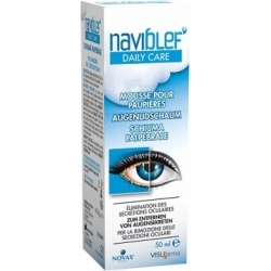 naviblef daily care - eye cleansing foam 50 ml