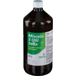 Mixture 3 Oils - Laxative oily lubricant Bottle of 1000 ml