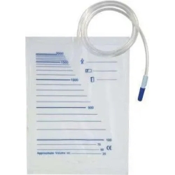 30 Sterile bags for urine collection without drain 2 liters