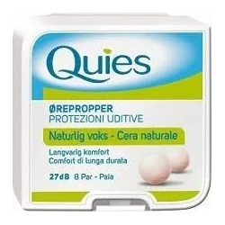 Quies - 8 Ear Plugs in wax