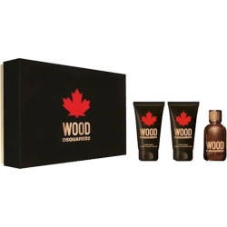 Wood gift set - eau de toilette + shower gel + after shave
