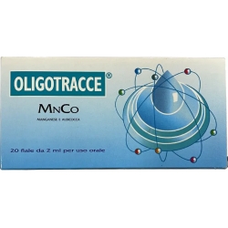 Oligoelemento manganese-cobalt - mineral supplement 20 vials