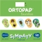 Simpaty - 50 self-adhesive eye patches size regular
