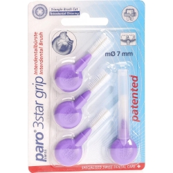 Paro 3star grip - 4 interdental brush size medium/large