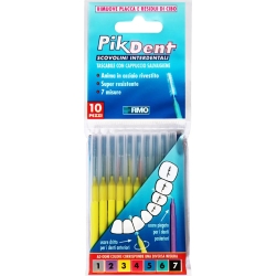 Pikdent - 10 interdental brush size 3 color yellow