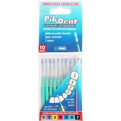 Pikdent - 10 interdental brush size 6 color green