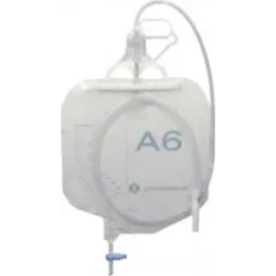 Sacca Urine bed with drip capacity 2 l + tube 120 cm