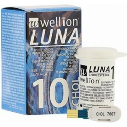 Luna - 10 strips for the measurement of cholesterol levels