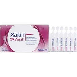 Xailin Wash - sterile ophthalmic solution 20 vials