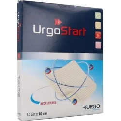 Urgostart - 3 absorbent dressings 10 cm x 10 cm