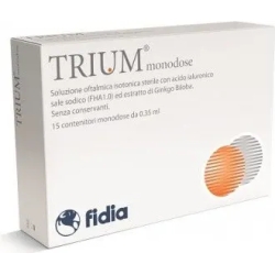 Trium - Ophthalmic solution 15 single-dose