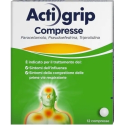Actigrip - Treatment of flu 12 tabs