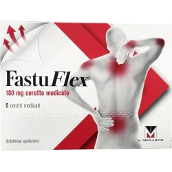 Fastuflex - 5 medicated patches of 180 mg