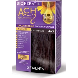 biokeratin ach 8 prodigy color - Hair dye N. 4/CF Coffee Brown
