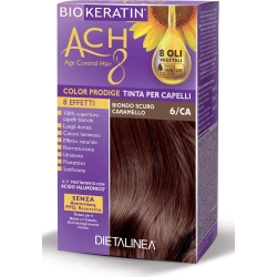 biokeratin ach 8 prodigy color - Hair dye N. 6/CA Dark caramel blond