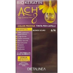 biokeratin ach 8 prodigy color - Hair dye N. 6/N Dark Blonde