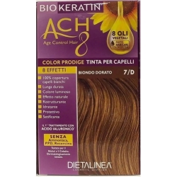 biokeratin ach 8 prodigy color - Hair dye N. 7/D Golden Blonde