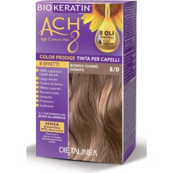 biokeratin ach 8 prodigy color - Hair dye N. 8/D Light golden blonde