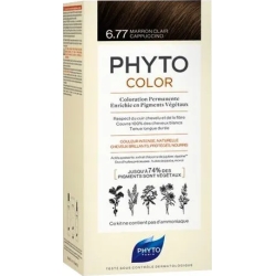 color - hair coloring N. 6.77 Light Brown Cappuccino