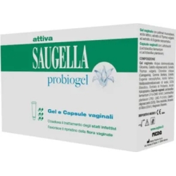 Attiva Saugella Probiogel - Treatment of infections 30 ml + 6 capsules