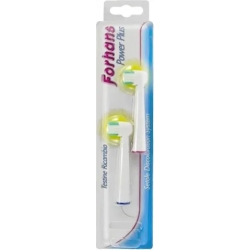 Power Plus electric toothbrush - 2 replacement brush heads