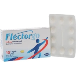 Flectorgo 12.5 Mg - Pain relief medicament 10 Capsules