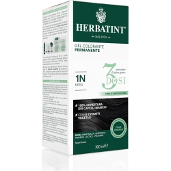 3Dosi - Gel hair dye 300 ml - 1N Black