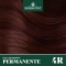 3 Doses - Permanent Coloring Gel 300 ml - 4R Copper Brown