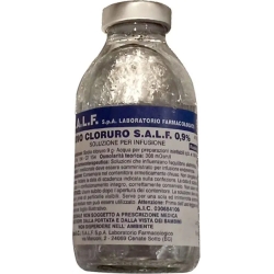 Sodium Chloride 0.9% solution for infusion 100 ml bottle