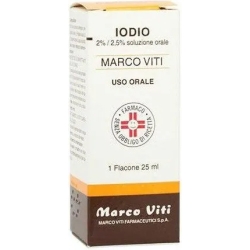 Iodio - 2%/2.5% Oral solution 25 ml