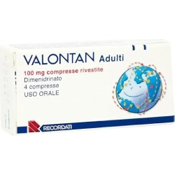 Valontan Adult - Treatment of nausea 4 Tablets 100 mg