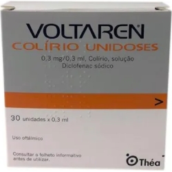 Voltaren Ofta 0.1% - Eye Drops 30 vials