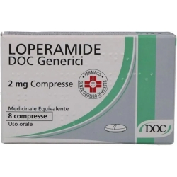 Loperamide - acute diarrhea treatment 8 tablets 2 mg