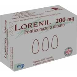 Lorenil - 3 capsules candidiasis genital mucosa