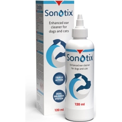 Sonotix - Enhanced ear cleaner for dogs and cats 120 ml