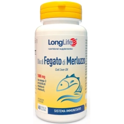Olio di Fegato di Merluzzo - Vitamins Supplement 60 pearls