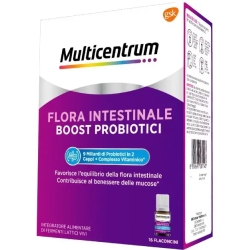 Flora Intestinale Boost Probiotici - Probiotic Supplement 16 Vials