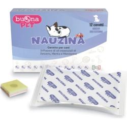 Nauzina - 12 patches dogs adhesive for external use