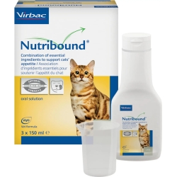 Nutribound Cats - Nutritional Recovery from convalescence 3 bottles 150ml