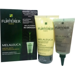 melaleuca anti-dandruff shampoo + exfoliating gel