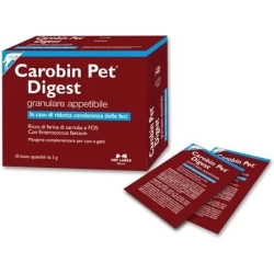 Carobin Pet Digest - digestive health complementary food 30 Sachets