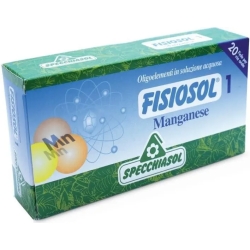 Fisiosol 1 Manganese - Immune System Supplement 20 vials